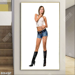 Tranh cô gái trẻ SP8064