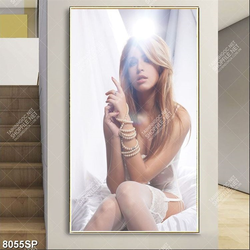 Tranh người mẫu gợi cảm SP8055