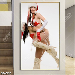 Tranh hai người mẫu sexy SP8045