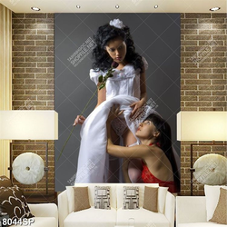 Tranh hai cô gái SP8044