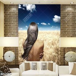 Tranh người đẹp khoe lưng trần SP8043