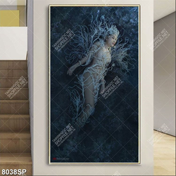 Tranh người mẫu khỏa thân nghê thuật SP8038