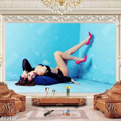 Tranh người mẫu gợi cảm SP8035