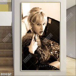 Tranh cô gái xinh đẹp SP8006