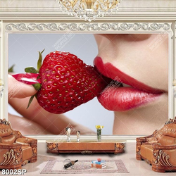 Tranh đôi môi đỏ SP8002
