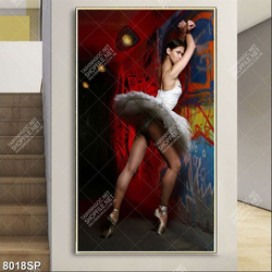 Tranh diễn viên múa bale