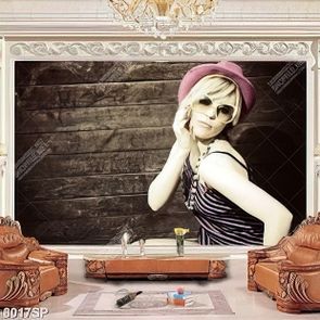 Tranh cô gái trẻ SP8017