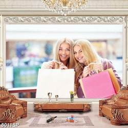 Tranh hai cô gái trẻ SP8011