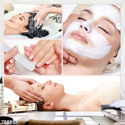 Tranh gội đầu và chăm sóc da