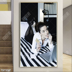 Tranh cô gái trẻ SP7975