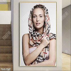 Tranh cô gái trẻ SP7652