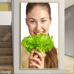 Tranh cô gái trẻ SP7650