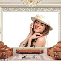 Tranh cô gái xinh đẹp SP7644