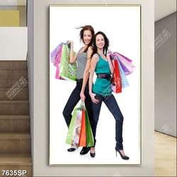 Tranh hai cô gái SP7635