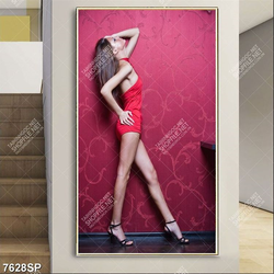 Tranh người mẫu SP7628