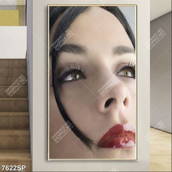 Tranh gương mặt xinh đẹp SP7622