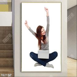 Tranh cô gái trẻ SP7621