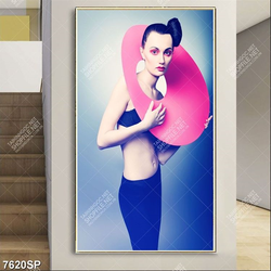 Tranh cô gái SP7620
