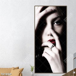 Tranh cô gái đẹp SP7619