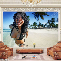 Tranh cô gái gợi cảm SP7610