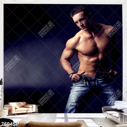 Tranh chàng trai nam tính SP7604