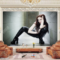 Tranh cô gái trẻ SP7593