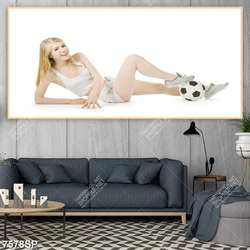 Tranh cô gái xinh đẹp SP7578