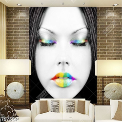 Tranh cô gái make up nghệ thuật SP7575