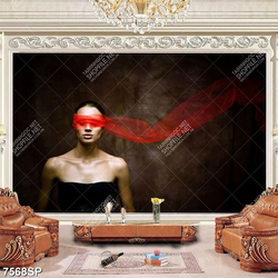 Tranh cô gái nghệ thuật SP7568