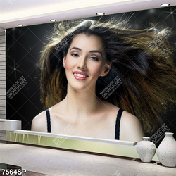 Tranh cô gái xinh đẹp SP7564