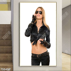 Tranh cô gái xinh đẹp SP7554