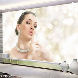 Tranh gương mặt đẹp SP7539