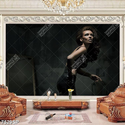 Tranh người mẫu đẹp SP7529