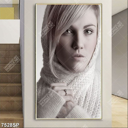 Tranh cô gái xinh đẹp SP7528