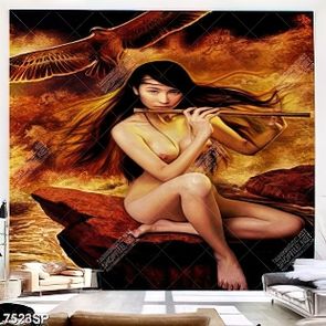 Tranh người đẹp khỏa thân nghệ thuật SP7523