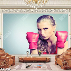 Tranh cô gái trẻ SP7518