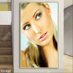 Tranh gương mặt xinh đẹp SP7514