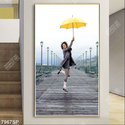 Tranh người mẫu xinh đẹp SP7966