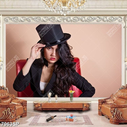 Tranh cô gái trẻ SP7962