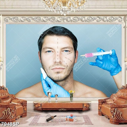 Tranh chàng trai SP7948