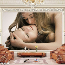 Tranh hai cô gái trẻ SP7935