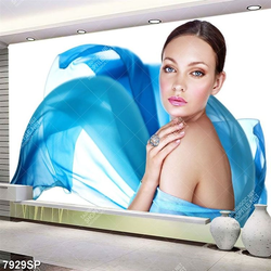 Tranh người mẫu xinh đẹp SP7929