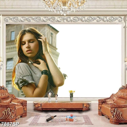 Tranh cô gái trẻ SP7887