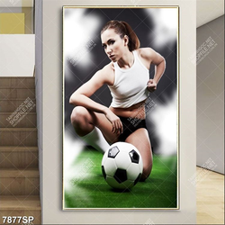 Tranh cô gái trẻ SP7877