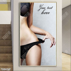 Tranh người mẫu nội y gợi cảm SP7886