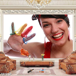 Tranh cô gái trẻ SP7873