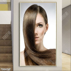 Tranh người mẫu tóc SP7866