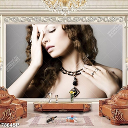 Tranh người đẹp SP7864