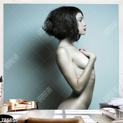 Tranh người đẹp khỏa thân nghệ thuật SP7856