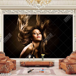 Tranh người mẫu xinh đẹp SP7831